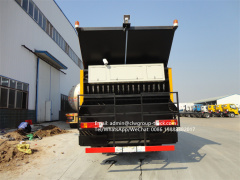 synchronous chip spreader truck 8m3 6x4 sino