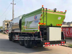 Shacman 8x4 24m3 asphalt synchronous chip sealer