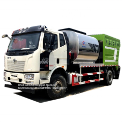 FAW asphalt synchronous chip sealer truck 14CBM