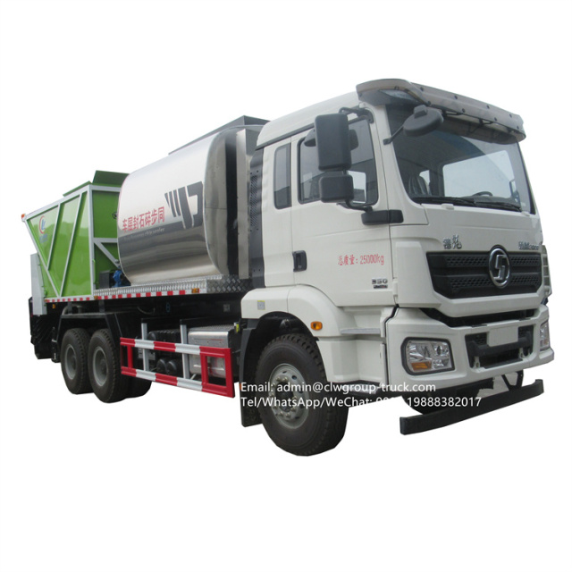 Shacman 6x4 20cbm asphalt chip sealer spreader truck