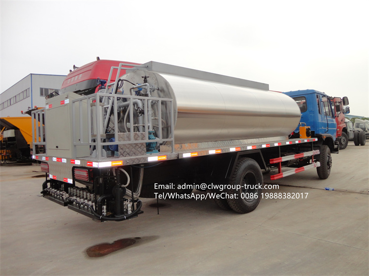 Dongfeng 190hp 14tons bitumen heater truck