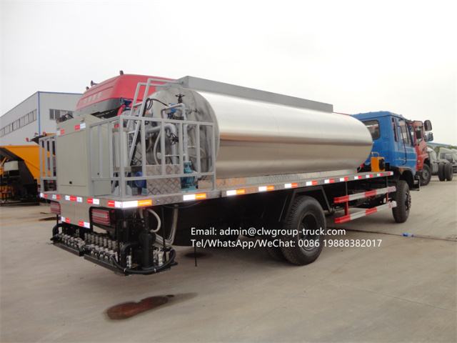 Dongfeng 190hp 14tons bitumen heater truck