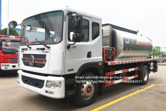 Dongfeng 6 wheeler road repair machine truck