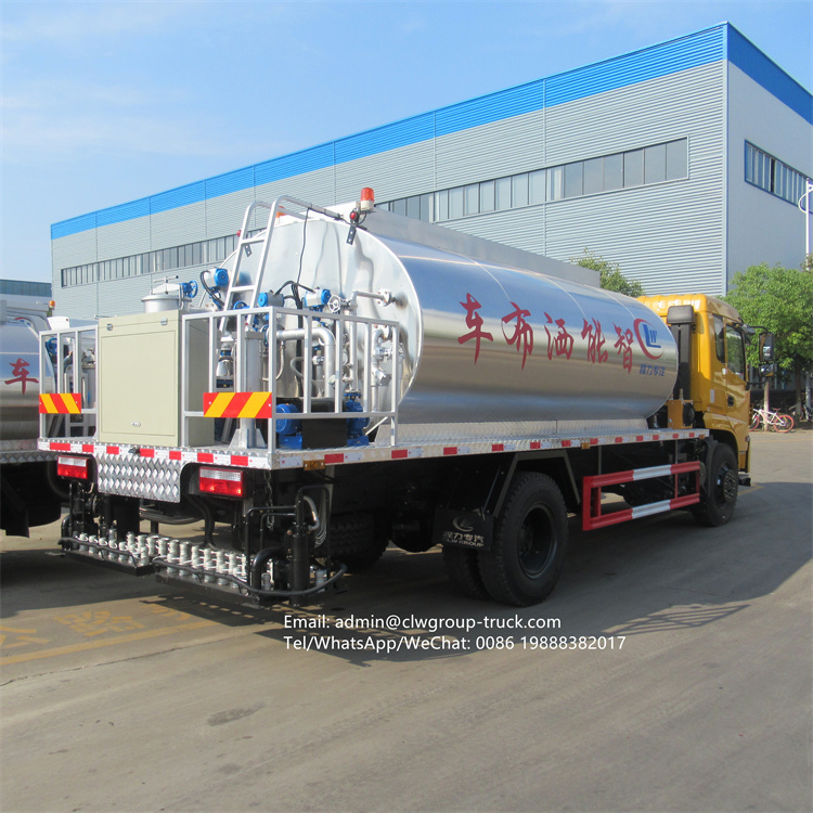 Dongfeng 15cbm bitumen emulsion spray truck