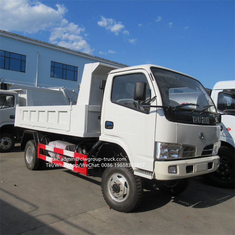 dongfeng 4x4 vehicles mini dump truck