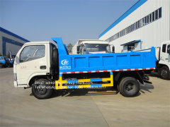 dongfeng 95hp 3 tons mini tipper truck