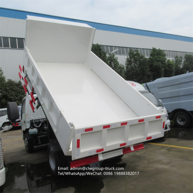 Isuzu 4 tons hydraulic dumper truck dimensions