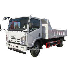 Isuzu 190hp 6tons tipper truck specifications