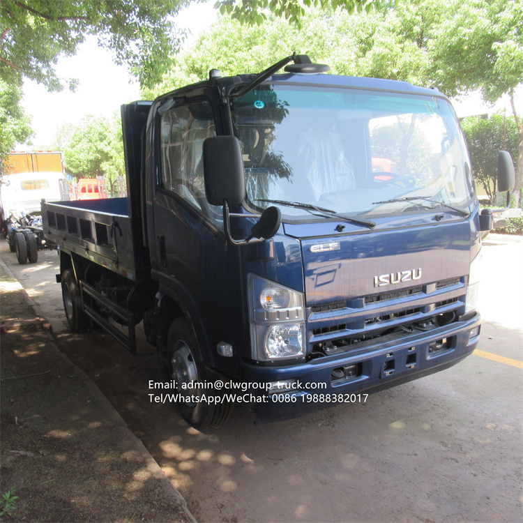 Isuzu 5 tons mini dump truck capacity tipper trucks