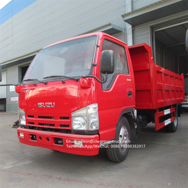Isuzu 4x2 98hp 3 cubic meter dump truck