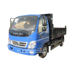 foton 4x2 small hydraulic truck dumpers