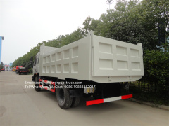 6 wheeler tipper truck 12m3 capacity dongfeng
