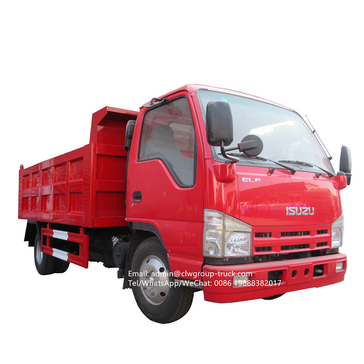 Isuzu 4x2 98hp 3 cubic meter dump truck