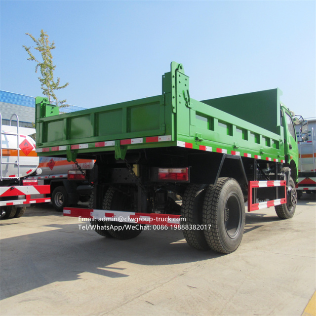 Brand new 4x4 dongfeng tipper truck dimensions