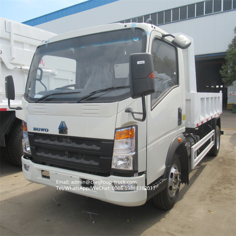 sinotruk howo mini 2 ton dump trucks for sale