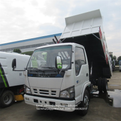 Isuzu 4 tons hydraulic dumper truck dimensions