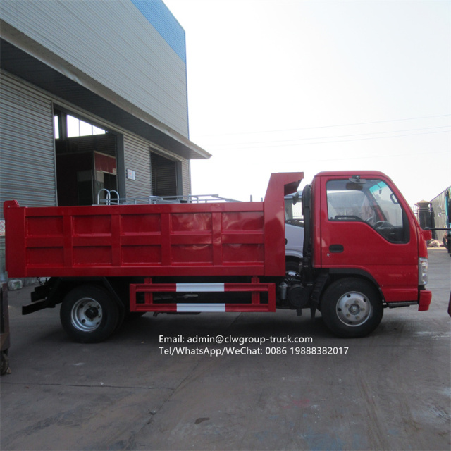 Isuzu 4x2 98hp 3 cubic meter dump truck
