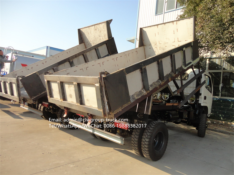 dongfeng 4x4 stainless steel dumper