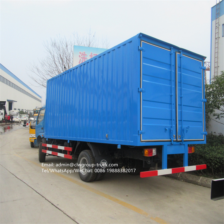 Foton 4x2 box van vehicle