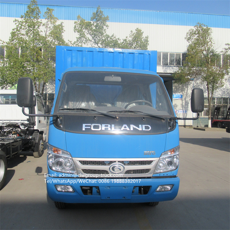 5 ton forlan foton closed box