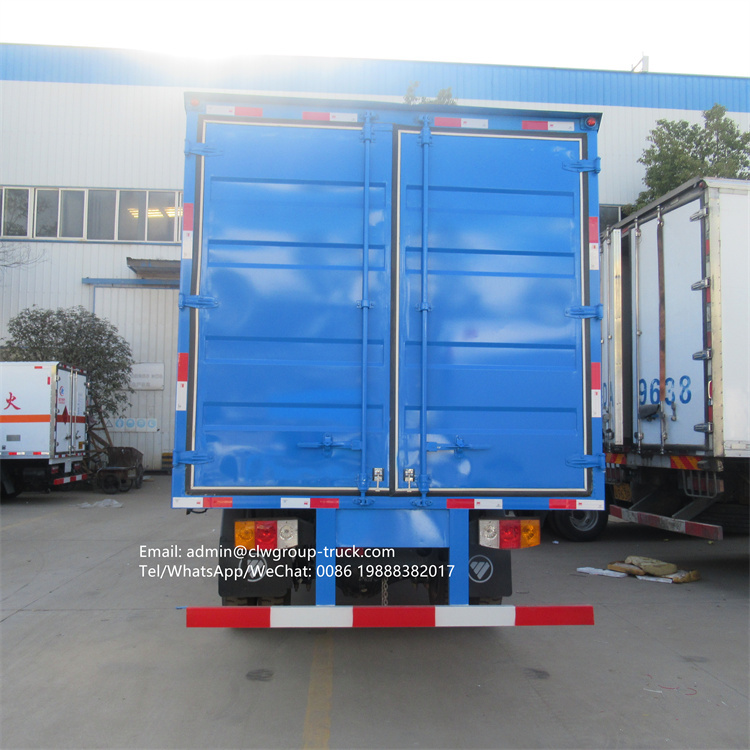 Foton 4x2 box van vehicle