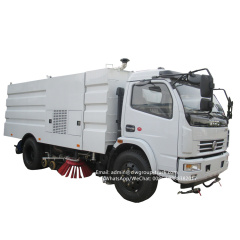 dongfeng truck mounted street sweeper for sale