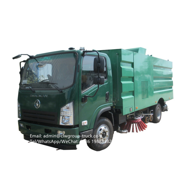 shacman small sidewalk sweepers for sale