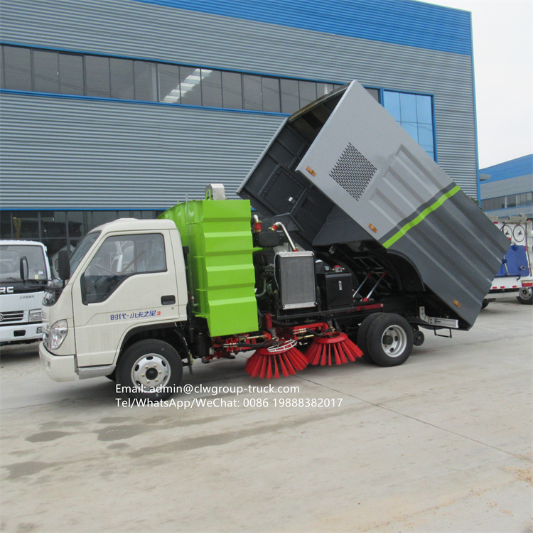 Foton street washing trucks