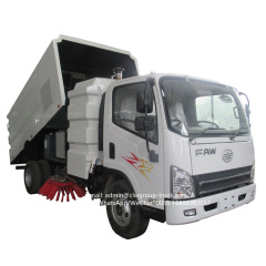 FAW 4x4 dust cleaner road sweeper