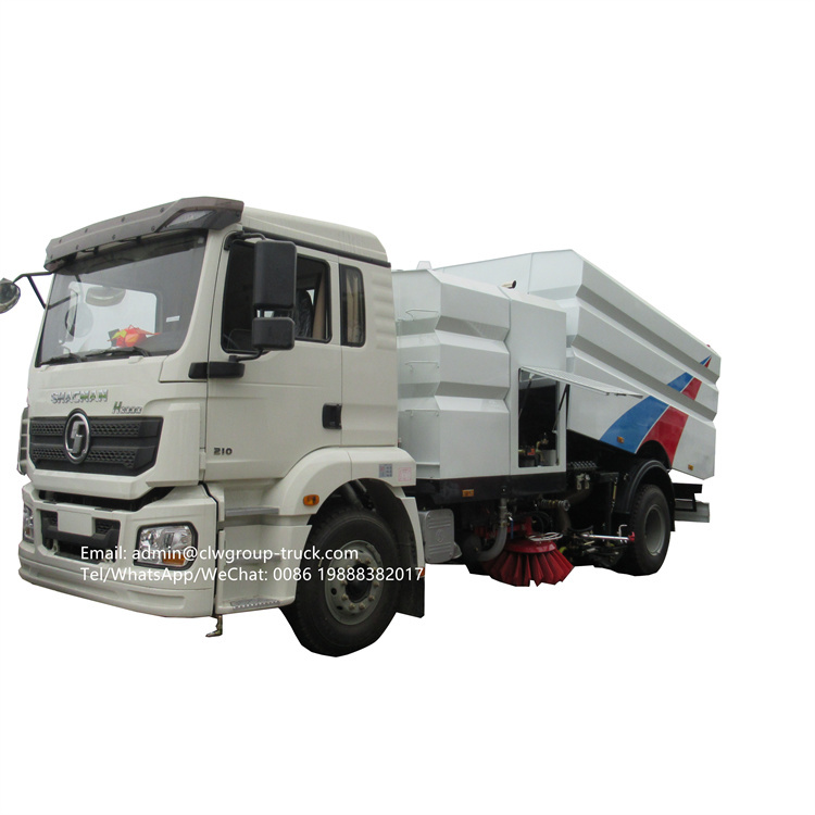 shacman dust cleaner road sweeper