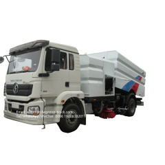 shacman dust cleaner road sweeper