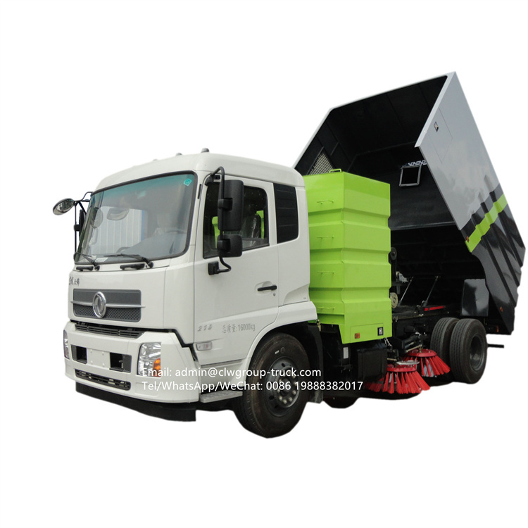 dongfeng street cleaning sweeper truck