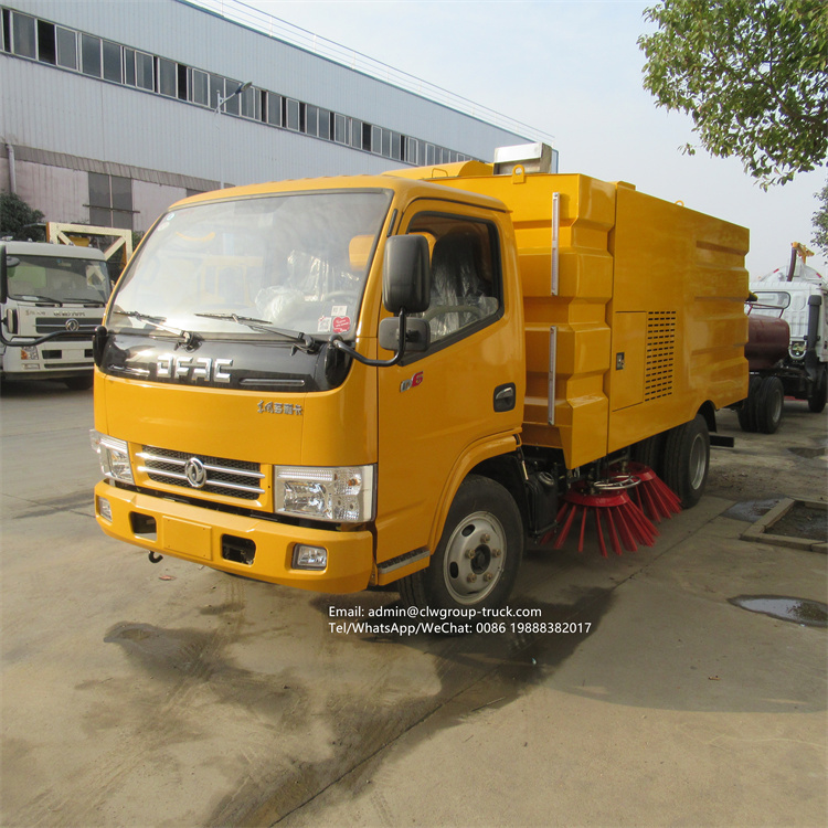 dongfeng street sweeper truck