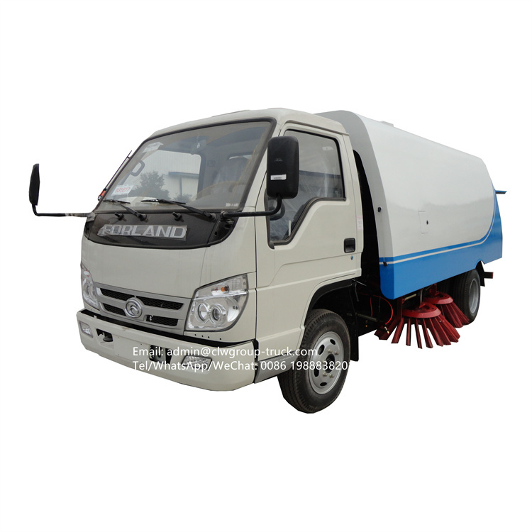 Foton 4x2 vacuum airport runway sweeper