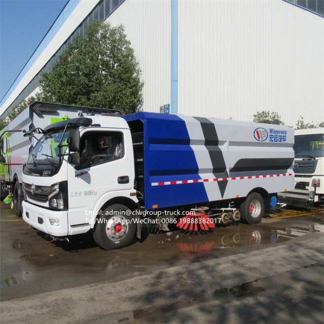 dongfeng road sweeping vehicle