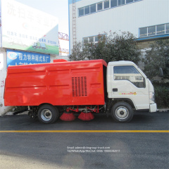 Foton leaves road cleaning sweeper truck