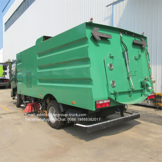 shacman small sidewalk sweepers for sale