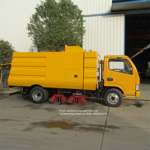 dongfeng street sweeper truck