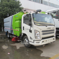JMC steel brush road sweeper truck
