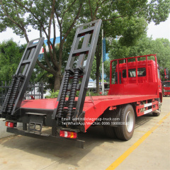 Iveco hongyan 4x2 flat bed machinery transportation heavy platform truck