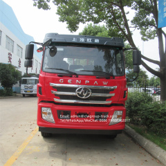 Iveco hongyan 4x2 flat bed machinery transportation heavy platform truck