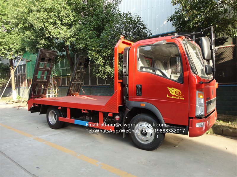 howo 5 ton flatbed truck flat bed truck for sale