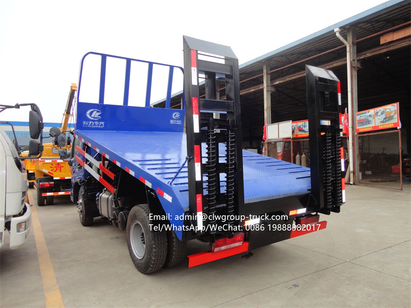 JAC 6 wheeler 4x2 flatbed truck 5 tons price