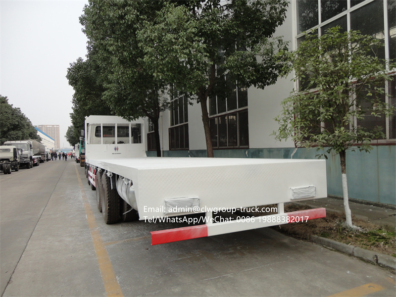 Dongfeng 8x4 40tons flat deck truck