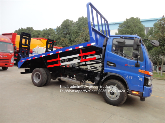 JAC 6 wheeler 4x2 flatbed truck 5 tons price