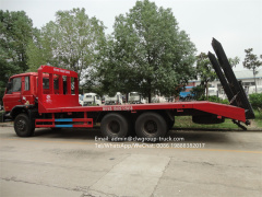 dongfeng 6x4 flatbed transport truck