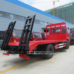 Dongfeng 6 wheeler low bed truck