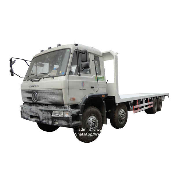 Dongfeng 8x4 40tons flat deck truck