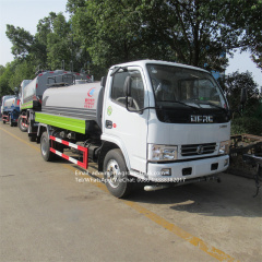 dongfeng 4x2 chaochai engine 95hp water truck 5 cubic meters