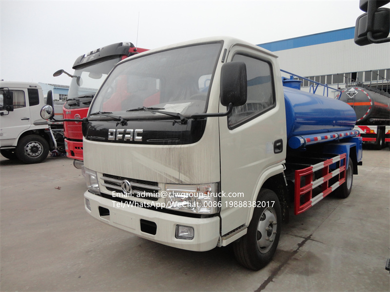 dongfeng 5000l water bowser